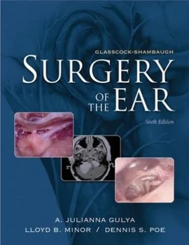 Image of - Glasscock-Shambaugh Surgery of the Ear | 6th Edition | With CD | Hardcover