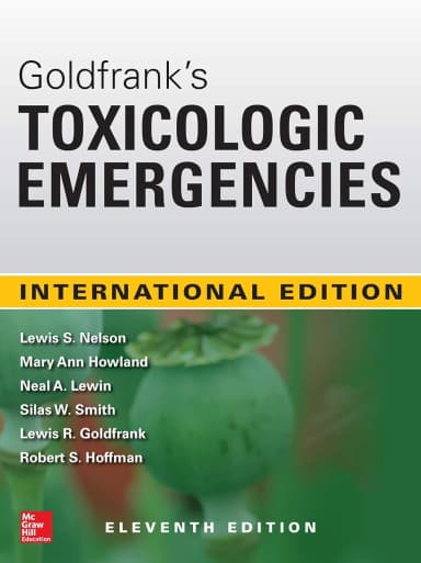 Image of - Goldfranks Toxicologic Emergencies 11e (Ie) | Hardcover