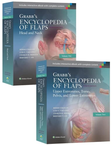 Image of - Grabb's Encyclopedia of Flaps | 4th Edition | 2 Volume Set | Hardcover
