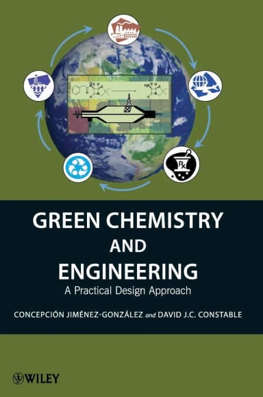 Image of - Green Chemistry and Engineering A Practical Design Approach | Hardcover
