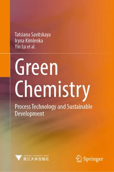 Image of - Green Chemistry Process Technology and Sustainable Development | Hardcover