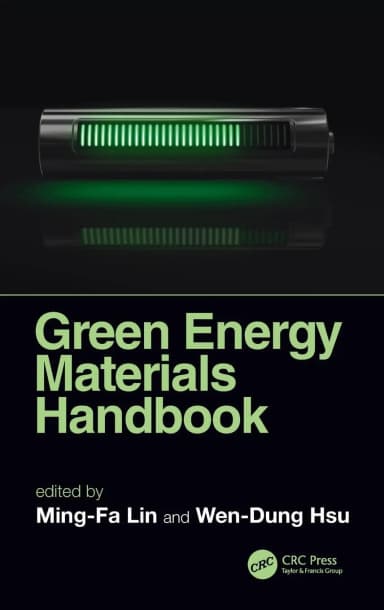 Image of - Green Energy Materials Handbook | Hardcover