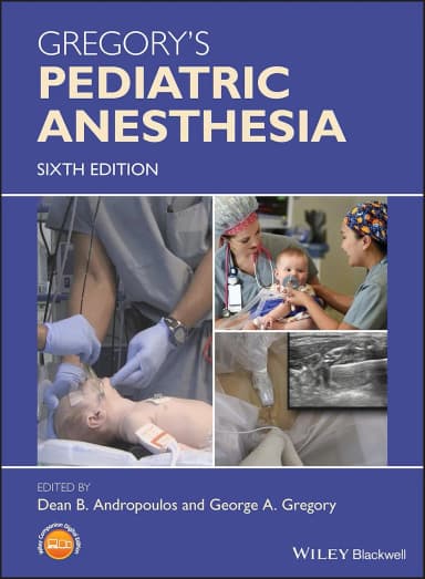 Image of - Gregorys Pediatric Anesthesia 6th Edition | Hardcover