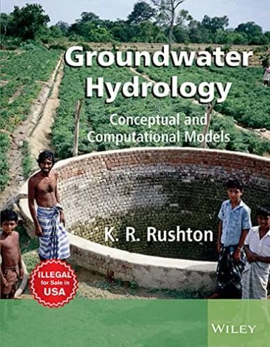 Image of - Groundwater Hydrology Conceptual and Computational Models