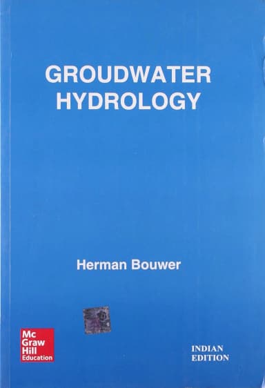 Image of - Groundwater Hydrology | Paperback