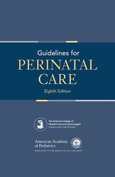 Image of - Guidelines For Perinatal Care | 8th Edition | Paperback