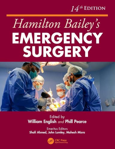 Image of - Hamilton Baileys Emergency Surgery 14th Editiond | Hardcover