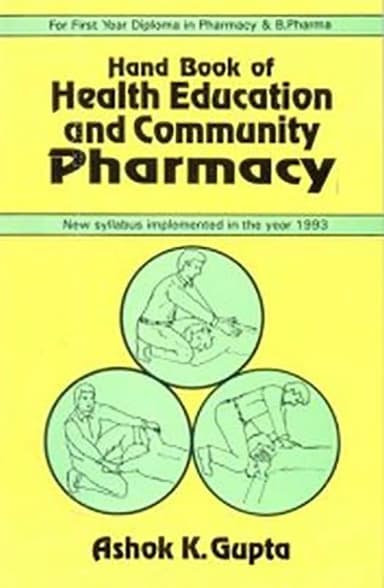 Image of - Hand Book of Health Education and Community Pharmacy