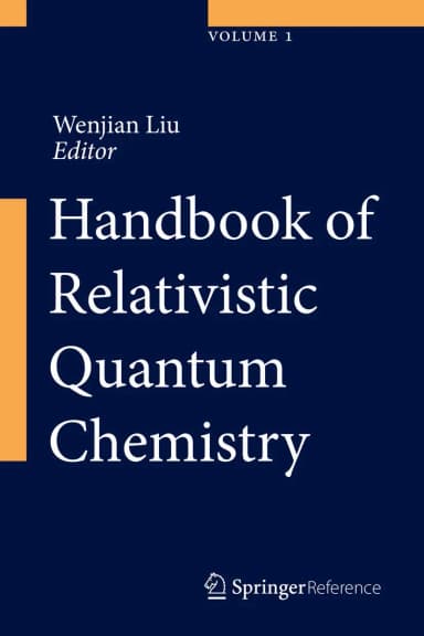Image of - Handbok of Relativistic Quantum Chemistry | Hardcover