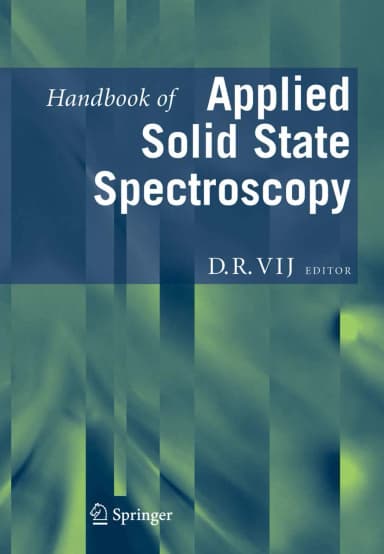Image of - Handbook of Applied Solid State Spectroscopy | Hardcover