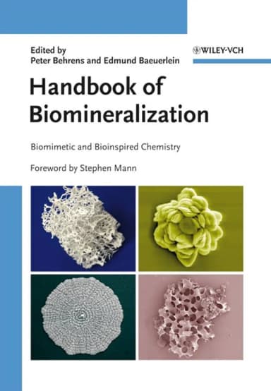 Image of - Handbook of Biomineralization | Hardcover