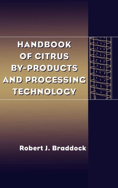 Image of - Handbook of Citrus by Products and Processing Technology