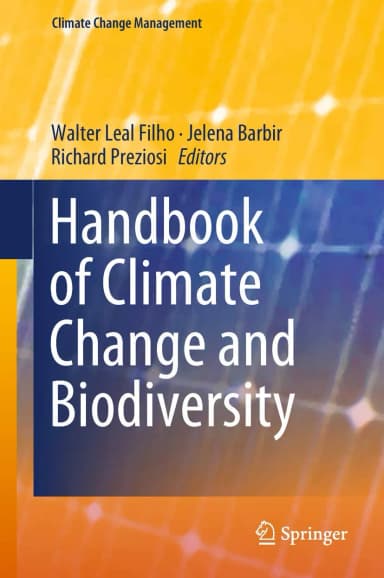 Image of - Handbook of Climate Change and Biodiversity | Hardcover