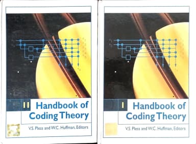 Image of - Handbook of Coding Theory | 2 Volume Set | Hardcover