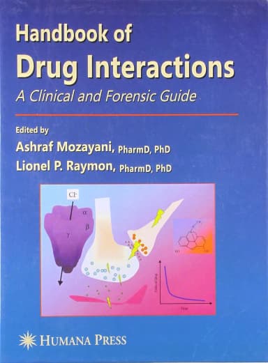 Image of - Handbook of Drug Interactions A Clinical and Forensic Guide