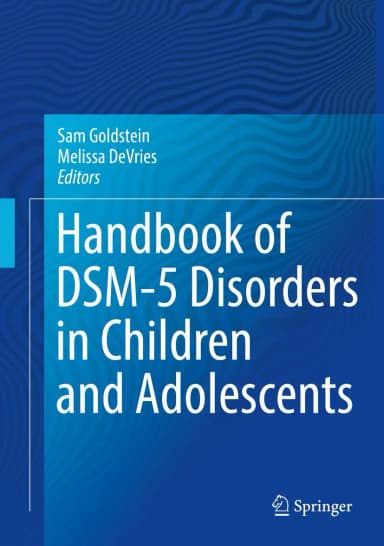 Image of - Handbook Of DSM 5 Disorders In Children And Adolescents | Hardcover
