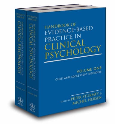 Image of - Handbook of Evidence-Based Practice in Clinical Psychology | 2 Volume Set | Hardcover