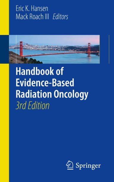 Image of - Handbook of Evidence Based Radiation Oncology Third Edition | Paperback