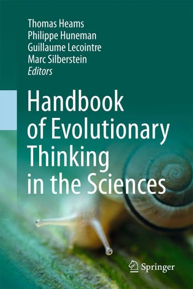 Image of - Handbook of Evolutionary Thinking in the Sciences | Hardcover