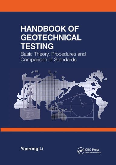 Image of - Handbook of Geotechnical Testing | Hardcover