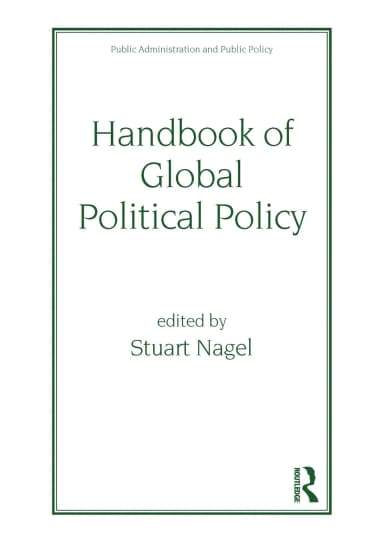 Image of - Handbook of Global Political Policy