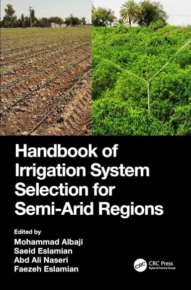 Image of - Handbook Of Irrigation System Selection For Semi Arid Regions | Hardcover