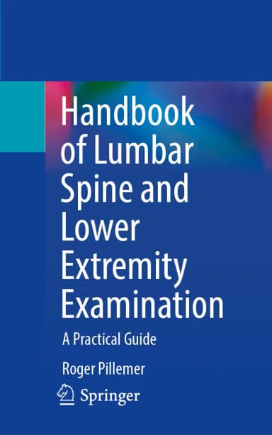 Image of - Handbook Of Lumbar Spine And Lower Extremity Examination A Practical Guide | Paperback