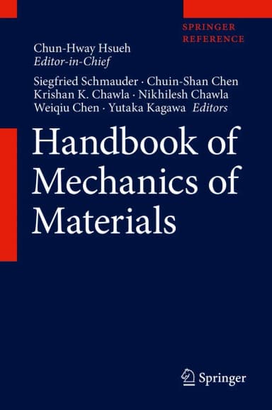 Image of - Handbook of Mechanics of Materials | 3 Volume Set | Hardcover