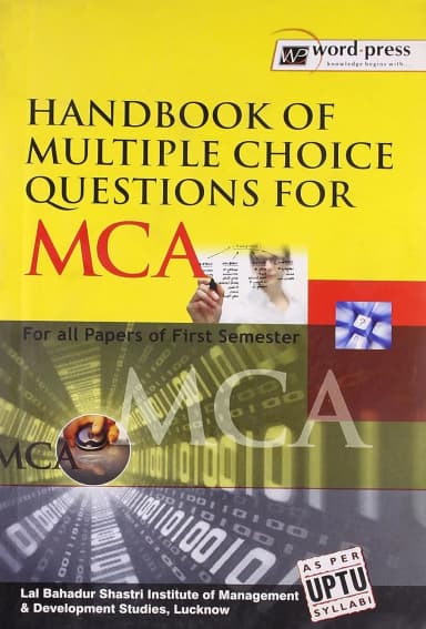 Image of - Handbook of Multiple Choice Questions for MCA For all Papers of First Semester