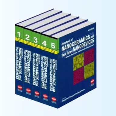 Image of - Handbook Of Nanoceramics And Their Based Nanodevices 5 Vol Set | Hardcover