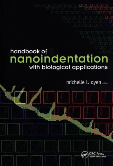 Image of - Handbook of Nanoindentation with Biological Applications | Hardcover
