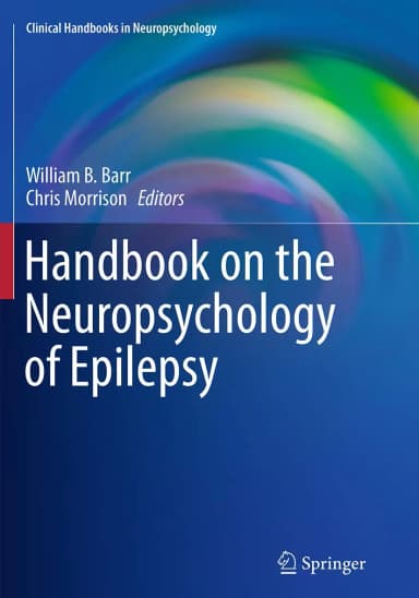 Image of - Handbook On The Neuropsychology Of Epilepsy | Paperback