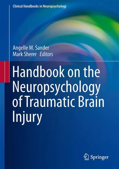 Image of - Handbook on the Neuropsychology of Traumatic Brain Injury | Hardcover