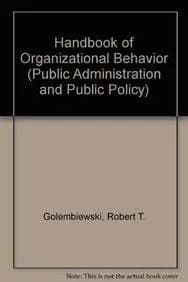 Image of - Handbook of Organizational Behavior