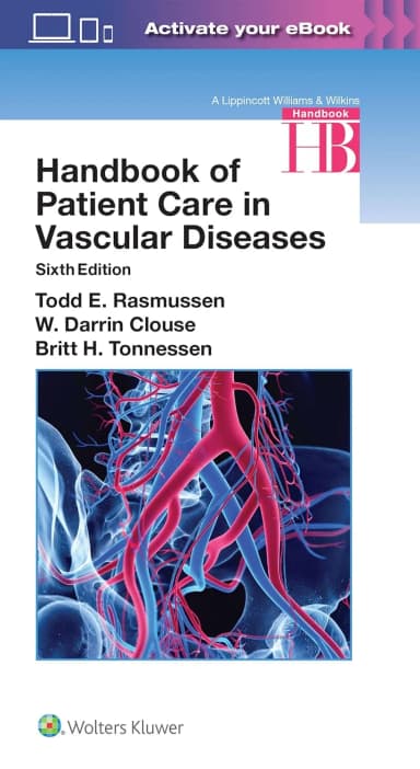 Image of - Handbook Of Patient Care In Vascular Diseases 6th Edition | Paperback