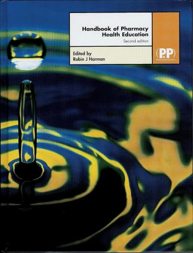 Image of - Handbook of Pharmacy Health Education | 2nd Edition | Paperback