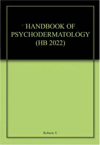 Image of - Handbook of Psychodermatology | Hardcover