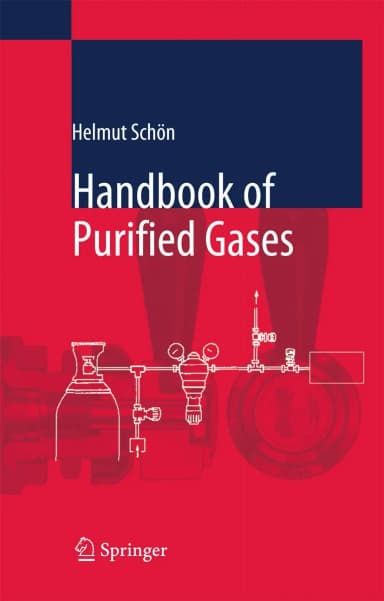 Image of - Handbook of Purified Gases | Paperback