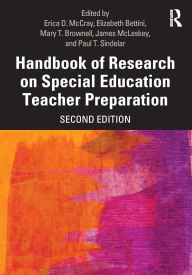 Image of - Handbook Of Research On Special Education Teacher Preparation | Hardcover