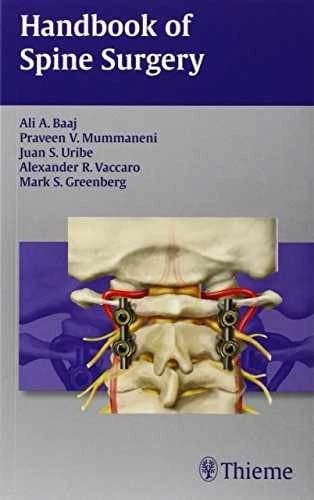 Image of - Handbook of Spine Surgery | 1st Edition | Paperback