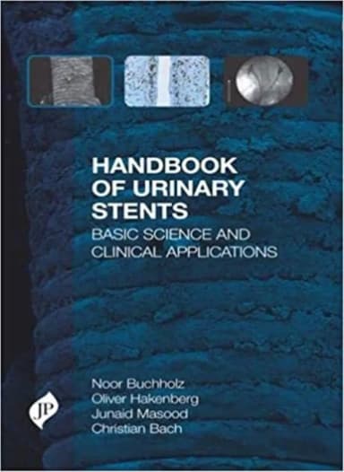 Image of - Handbook Of Urinary Stents Basic Science and Clinical Applications | Hardcover
