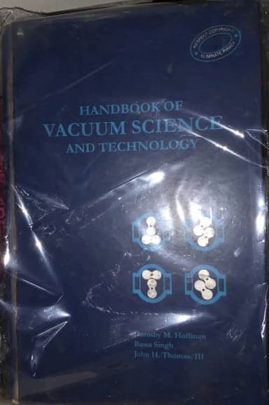 Image of - Handbook of Vacuum Science and Technology | Hardcover