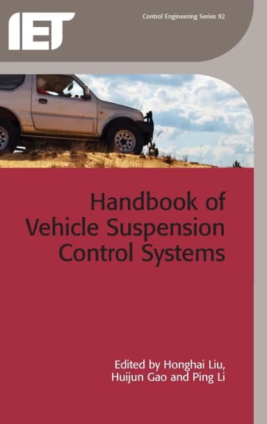 Image of - Handbook of Vehicle Suspension Control Systems | Hardcover