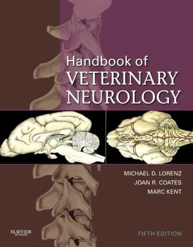 Image of - Handbook of Veterinary Neurology | 5th Edition | Hardcover