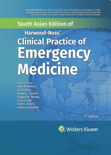 Image of - Harwood Nuss Clinical Practice Of Emergency Medicine 7th Editiond (Sae) | Hardcover