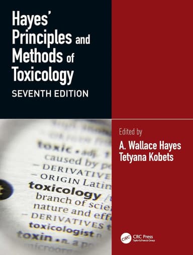Image of - Hayes Principles And Methods Of Toxicology 2 Vol Set | Hardcover