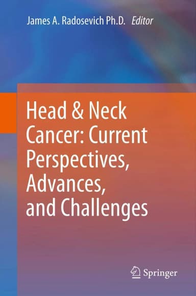 Image of - Head and Neck Cancer Current Perspectives | Advances | and Challenges | Hardcover