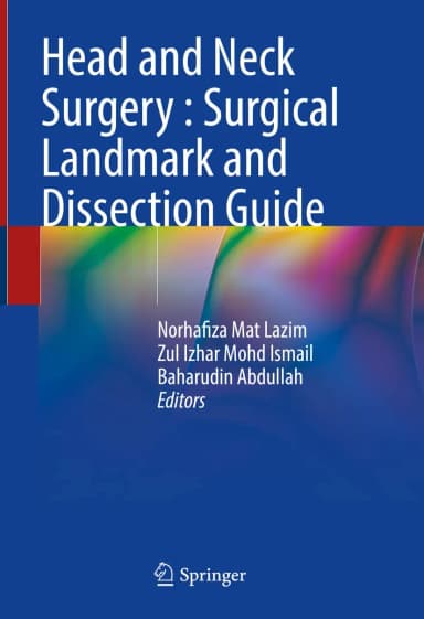 Image of - Head And Neck Surgery Surgical Landmark And Dissection Guide | Hardcover