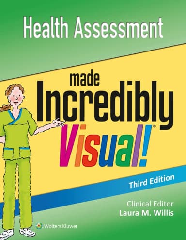 Image of - Health Assessment made Incredibly Visual | Third Edition | Paperback