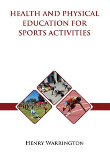 Image of - Health And Physical Education For Sports Activities | Hardcover
